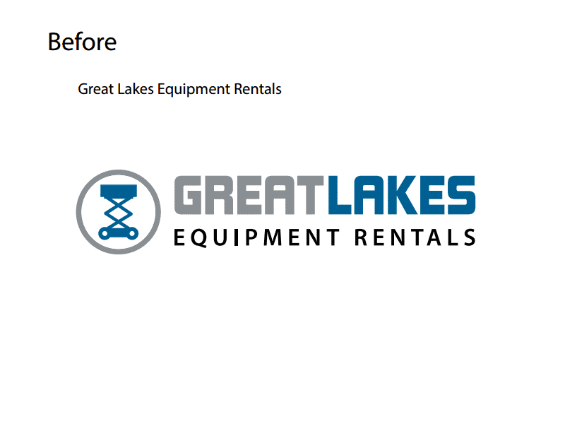 Great Lakes before and after
