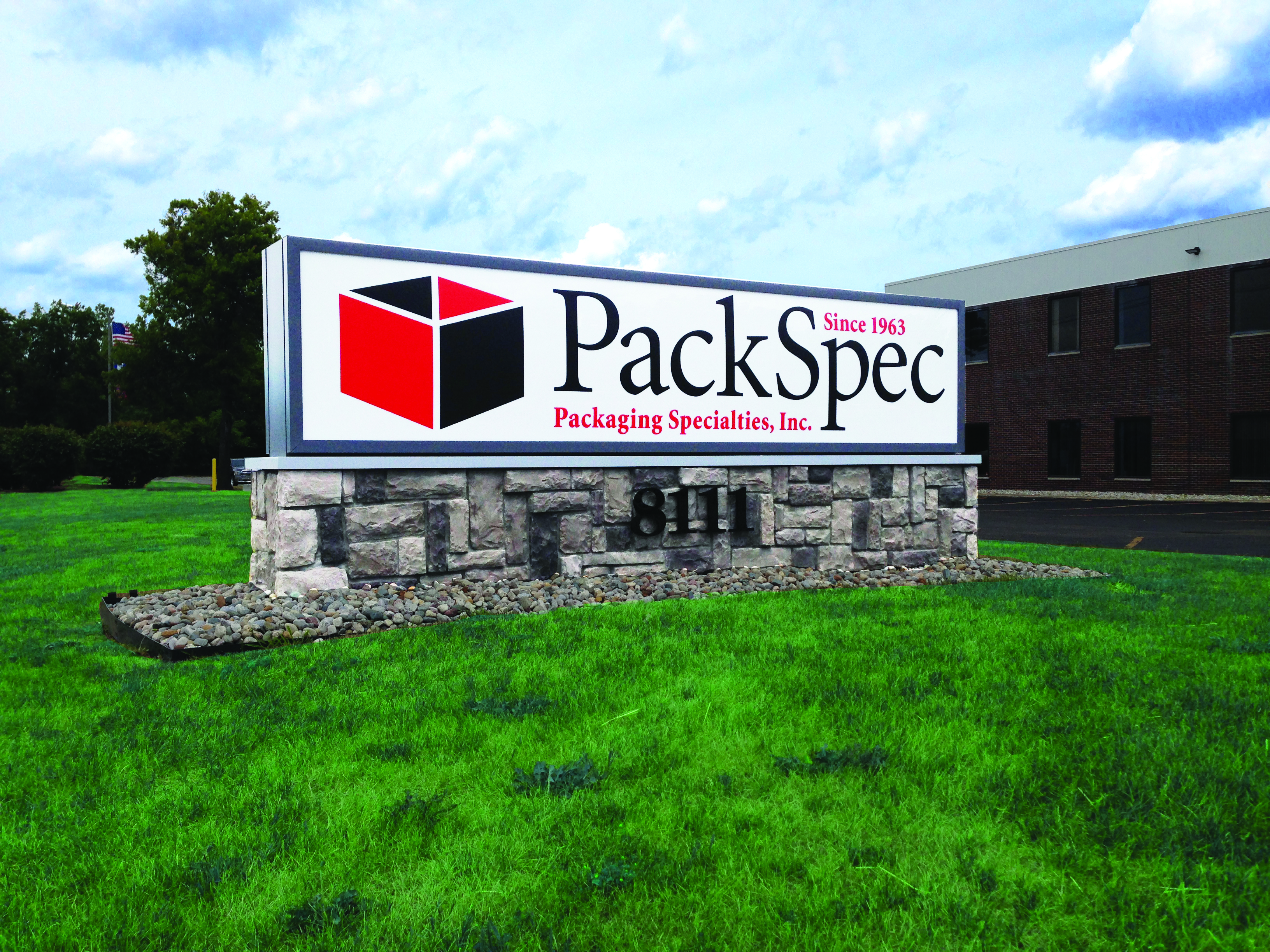 PackSpec New Location Signage