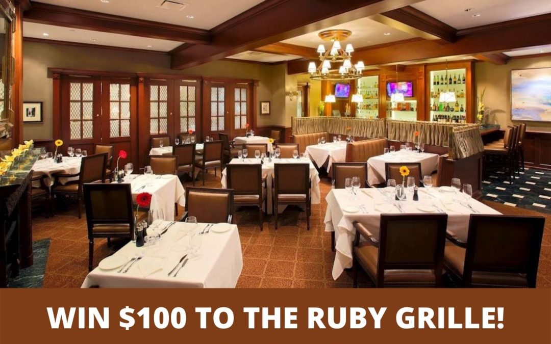 win $100 to the ruby grille in birmingham michigan