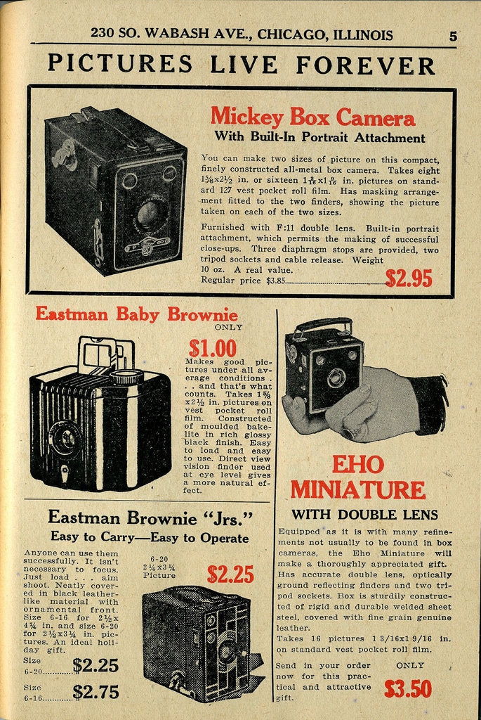 Kodak browniw camera ad