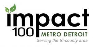 Impact100 Metro Detroit's old logo 