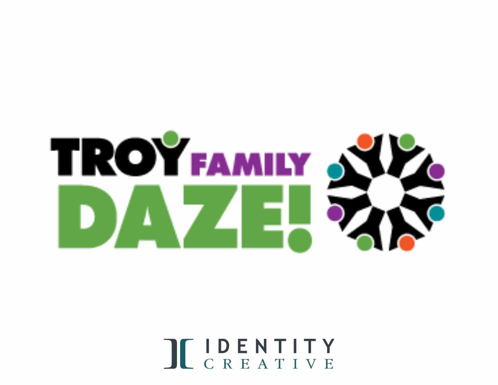 Event Branding: Troy Family Daze Event Logo