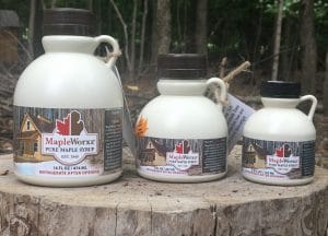 MapleWorxz-Pure Michigan Syrup Packaging