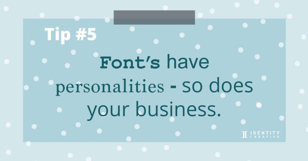 Using Fonts: 7 Tips for a Professional Brand • Identity Creative