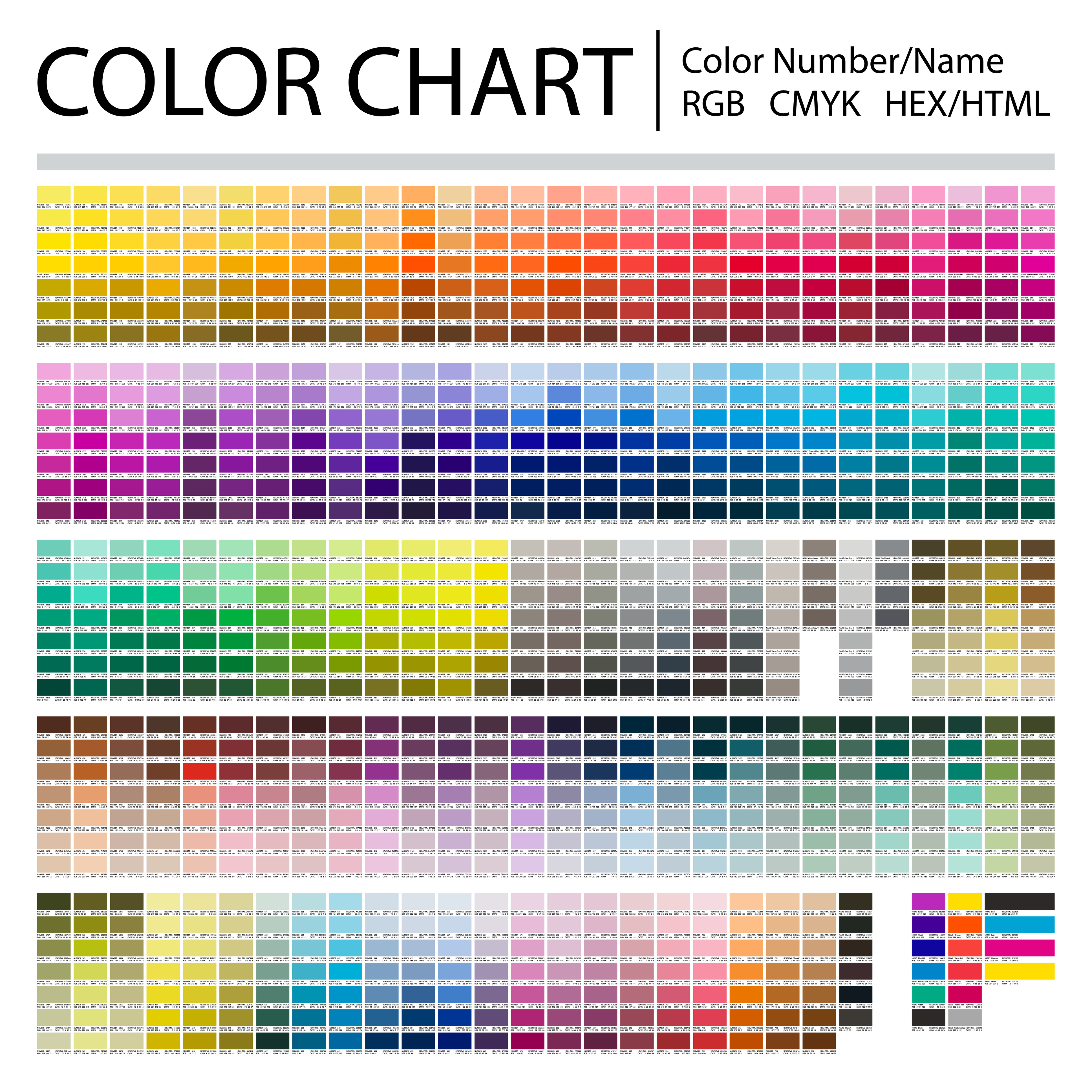 color chart image 